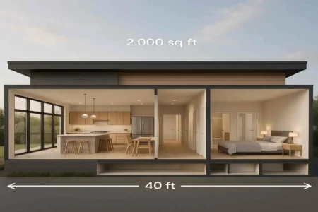 how big is 2,000 square feet house