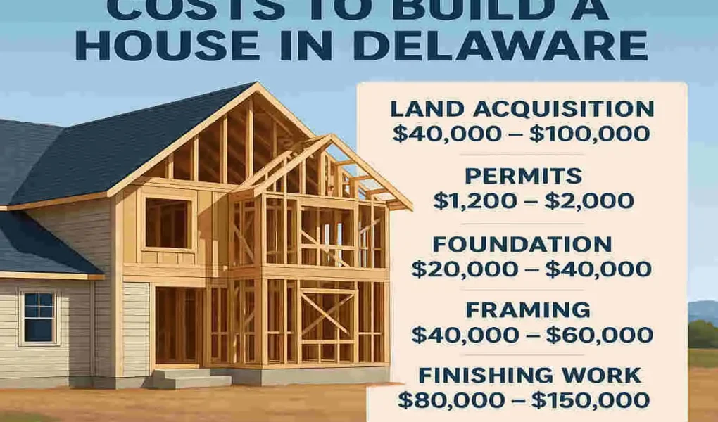 how much does it cost to build a house delaware