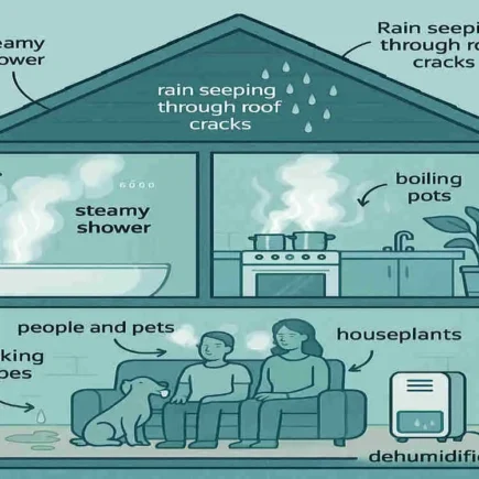 What Causes Higher Humidity Levels Inside My House?