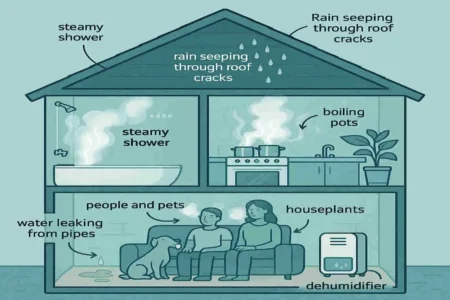 What Causes Higher Humidity Levels Inside My House?