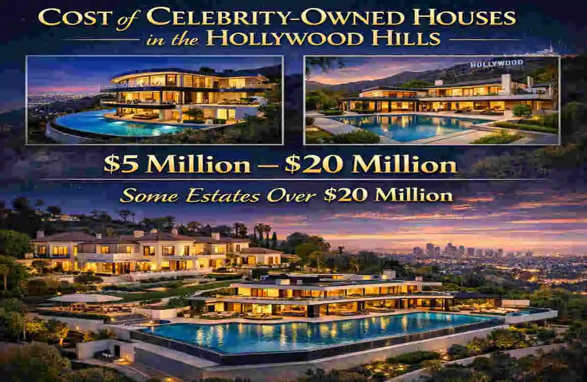 celebrity hollywood hills houses