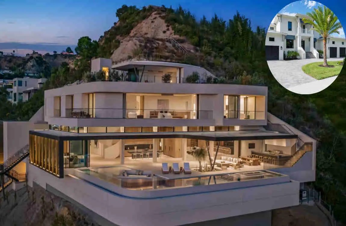 celebrity hollywood hills houses