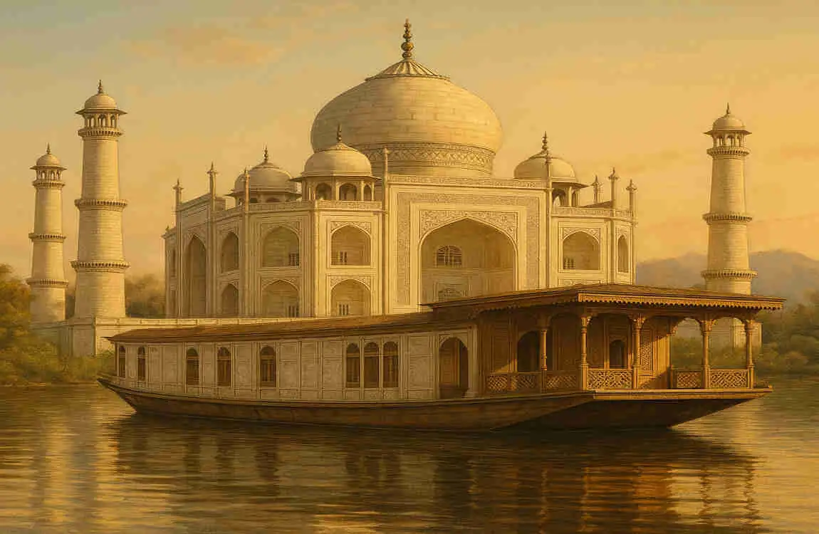 taj mahal houseboat sausalito california