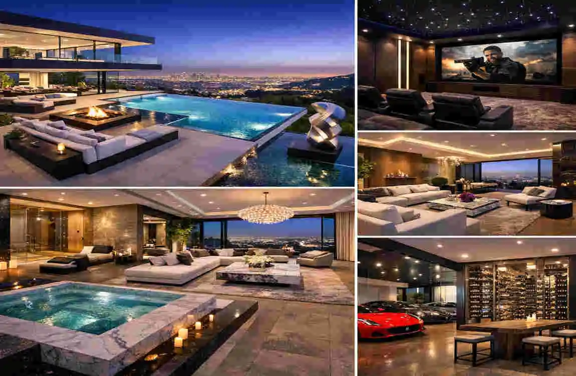 huge celebrity houses