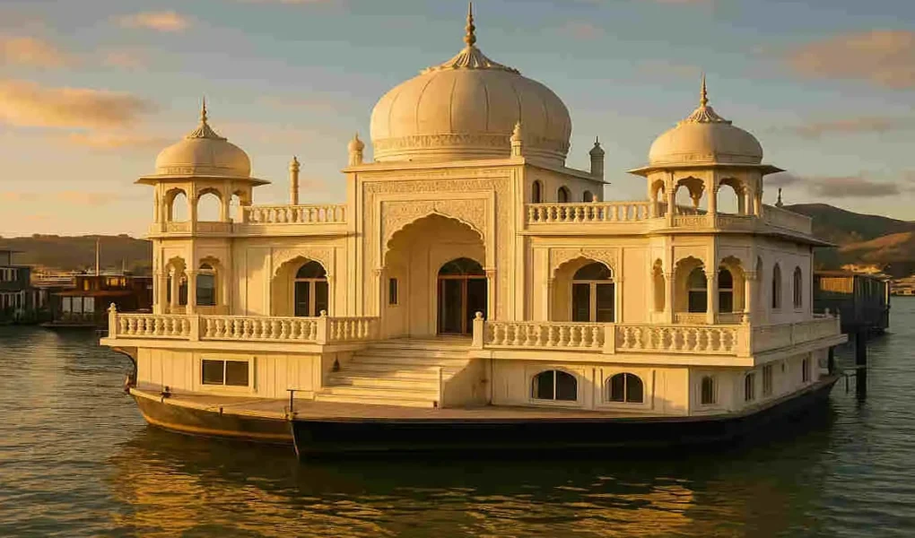 taj mahal houseboat sausalito california