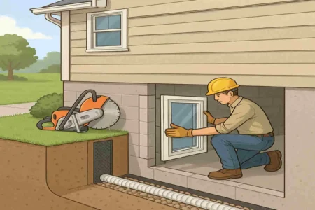 How to Install a Basement Window to Improve Your House