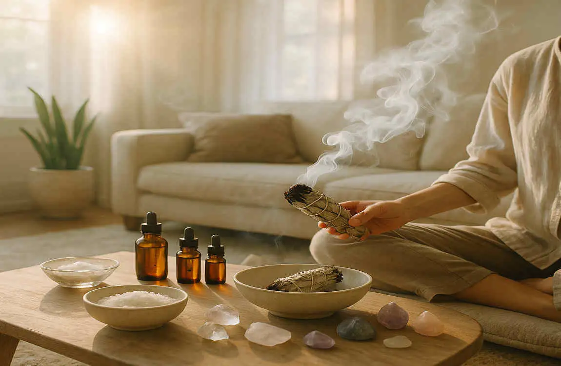 how to cleanse your new home