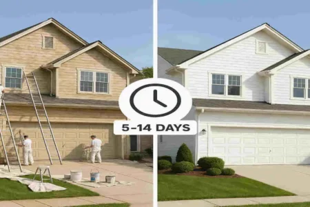 How Long Does It Take to Paint a 2000 Sq Ft House?
