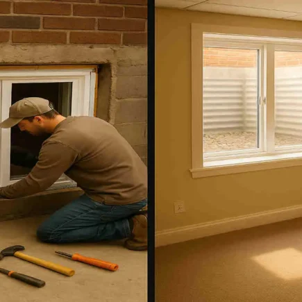 How to Replace Basement Windows for a Safer, Brighter House