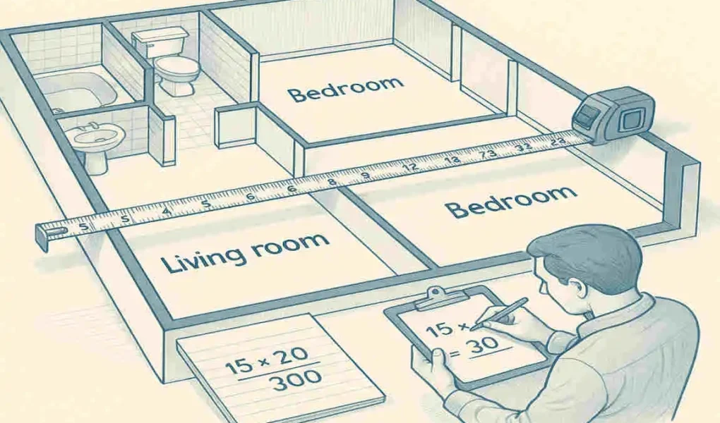are bathrooms included in square footage