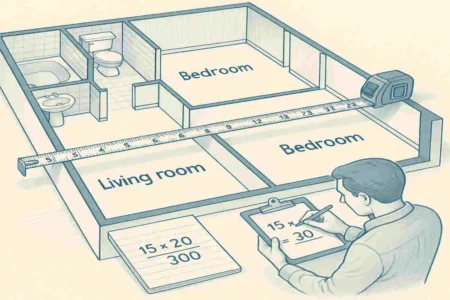 are bathrooms included in square footage