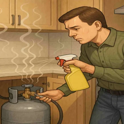 what does propane smell like in a house
