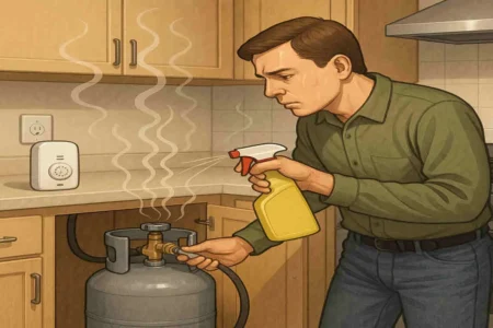 what does propane smell like in a house