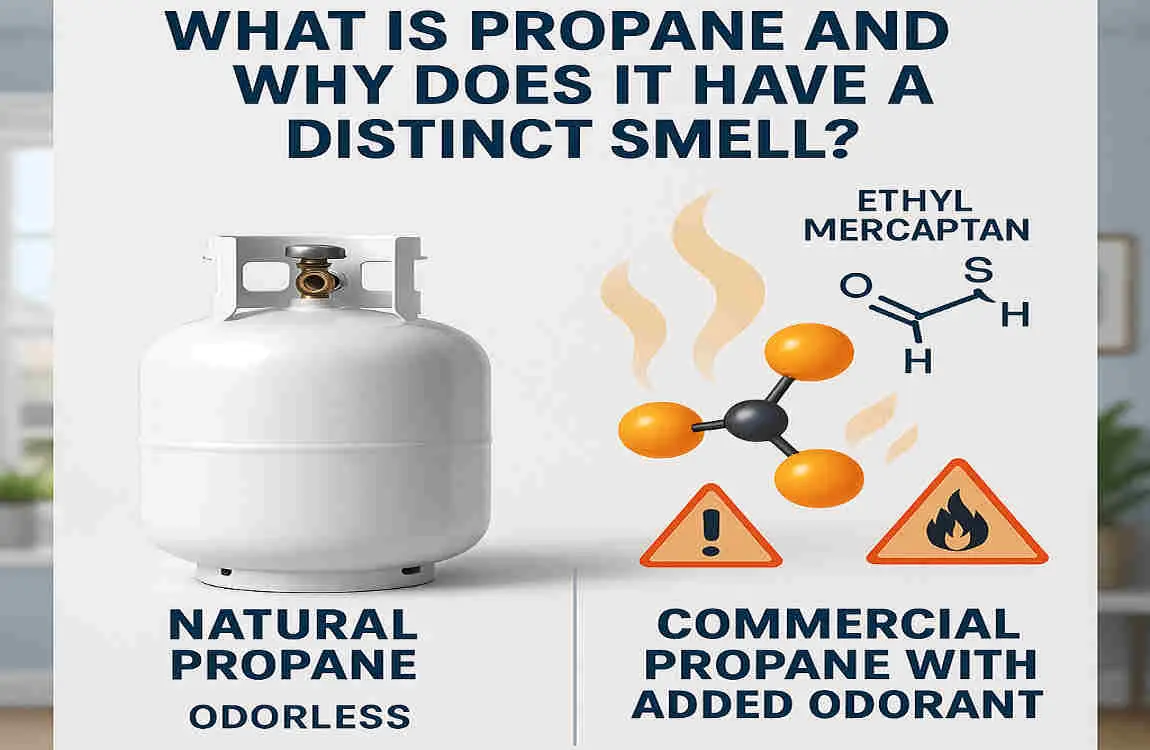 what does propane smell like in a house