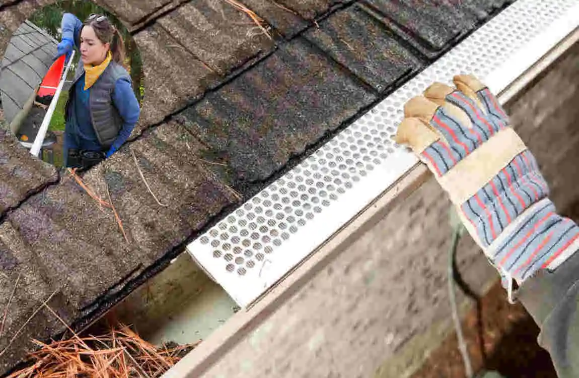 does home depot install gutter guards