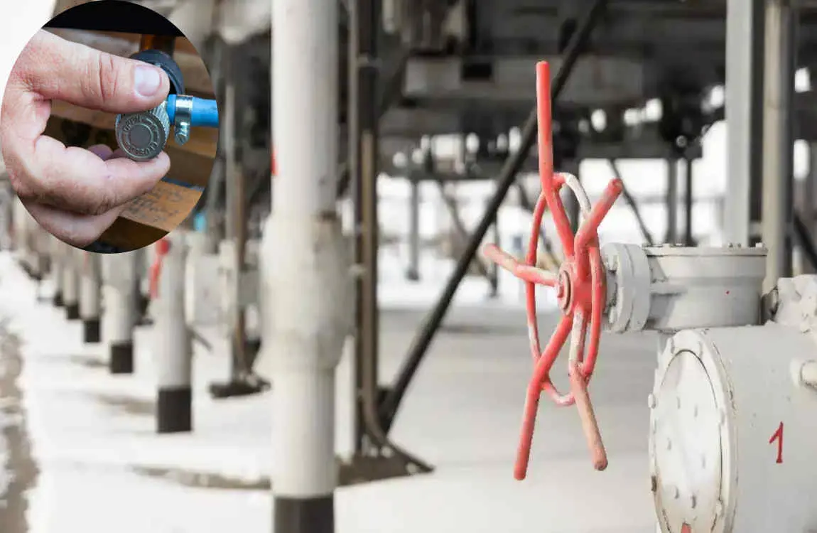 can gas lines freeze in a house