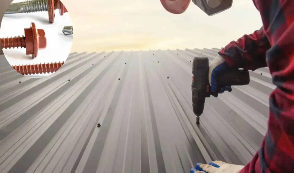 what screws for metal roofing