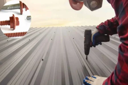 what screws for metal roofing