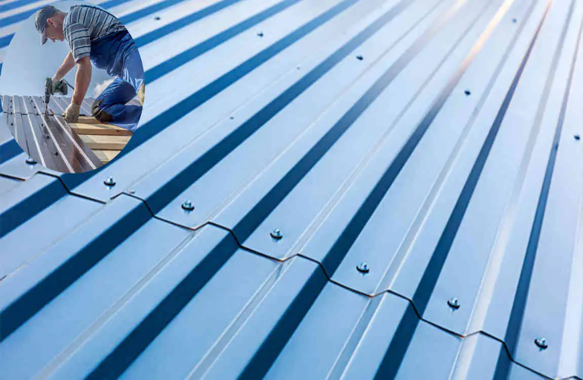 what screws for metal roofing