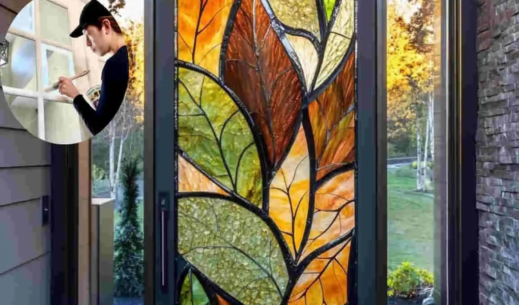 how to paint sliding glass doors