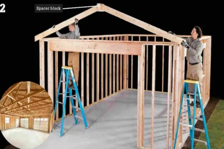 how to raise a garage roof