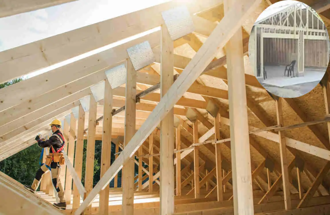 how to raise a garage roof