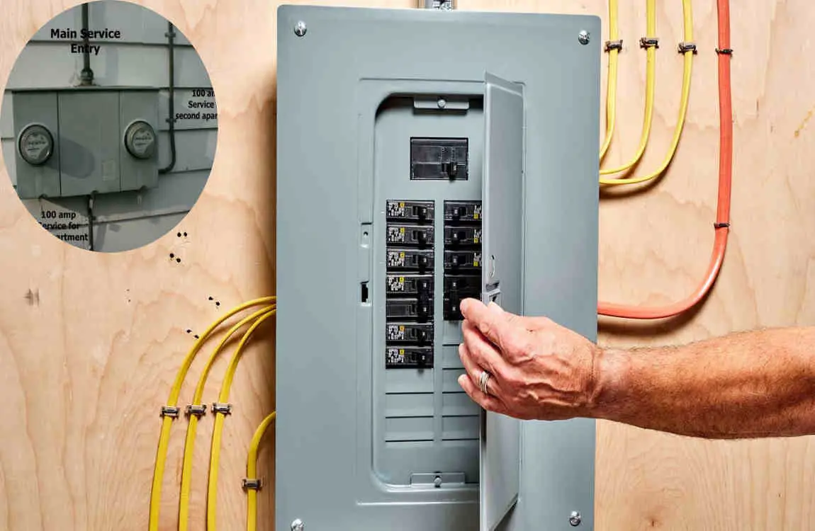 what is the average amperage of a house