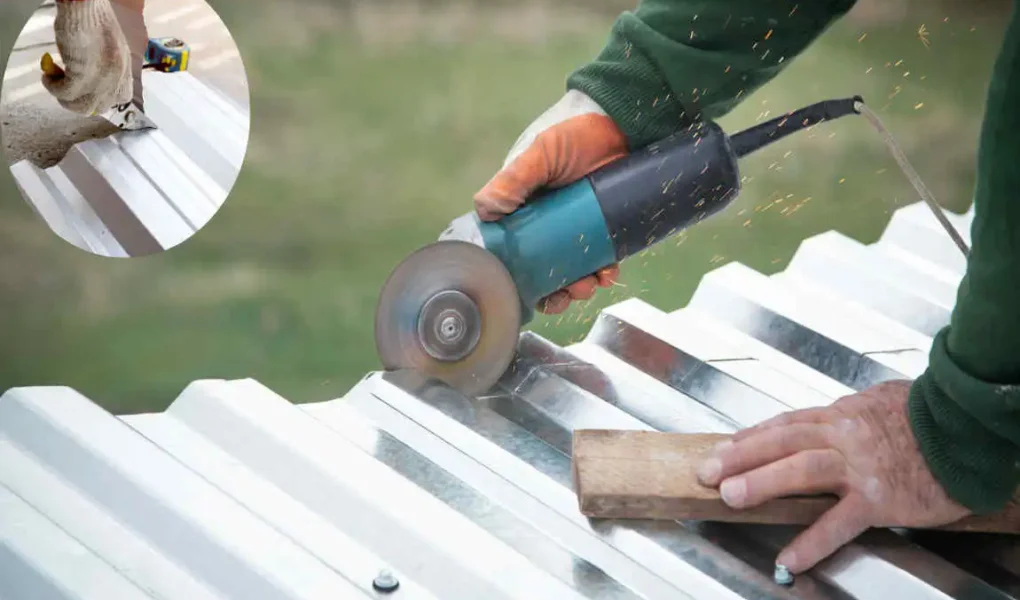 what's the best way to cut metal roofing
