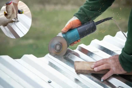 what's the best way to cut metal roofing