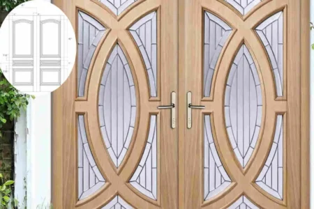 how wide are double doors