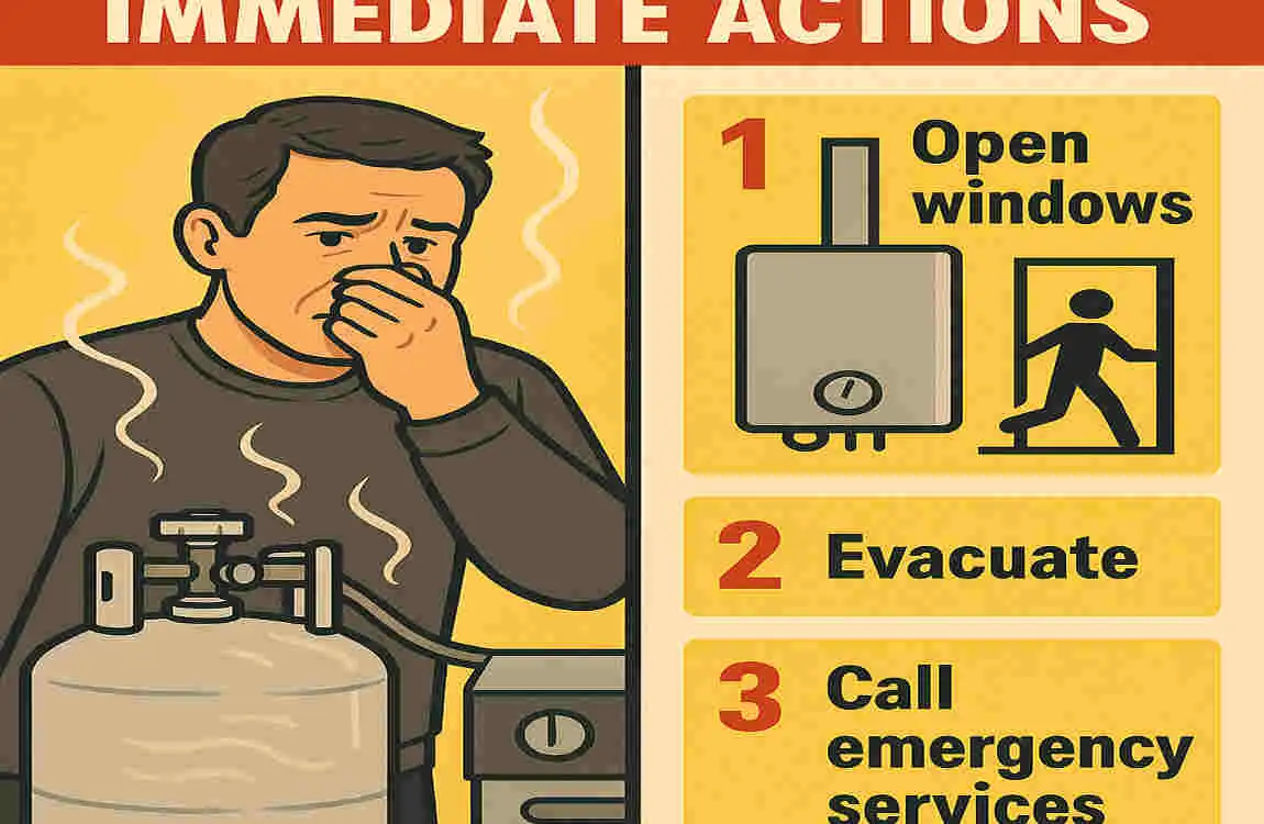 what does propane smell like in a house