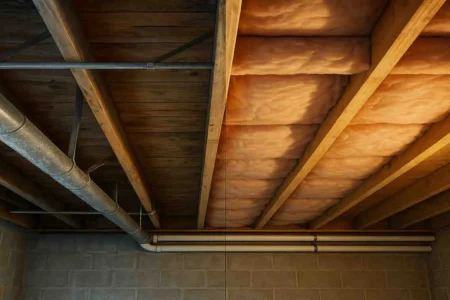 should you insulate unfinished basement ceiling