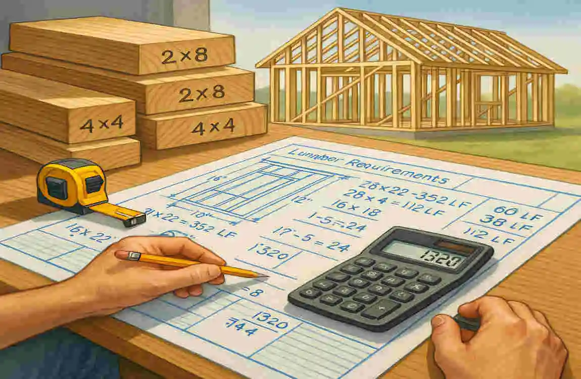 Using Math In Carpentry Mastering Lumber Calculations for Your New Home Project