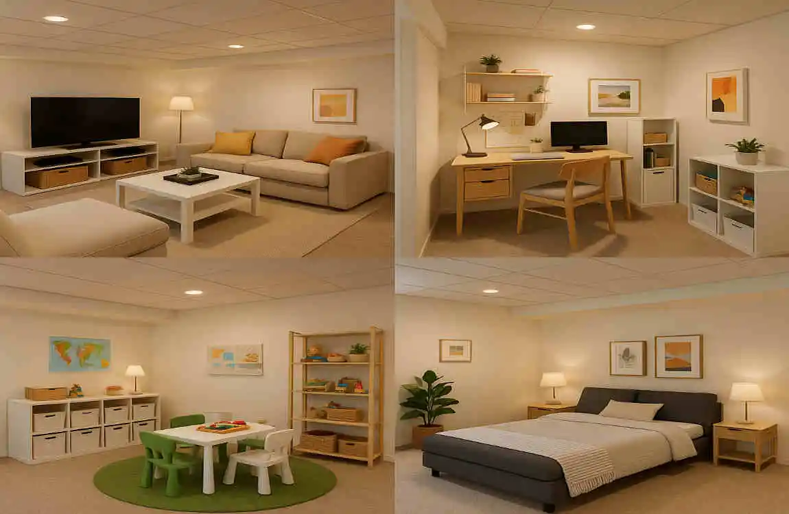 Smart Basement Smart Basement Furniture Ideas on a Budget for Every Home