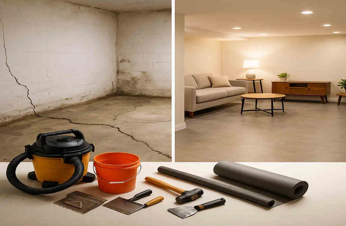 How to Fix Basement Floor Problems: Essential Tips for a Safe and ...