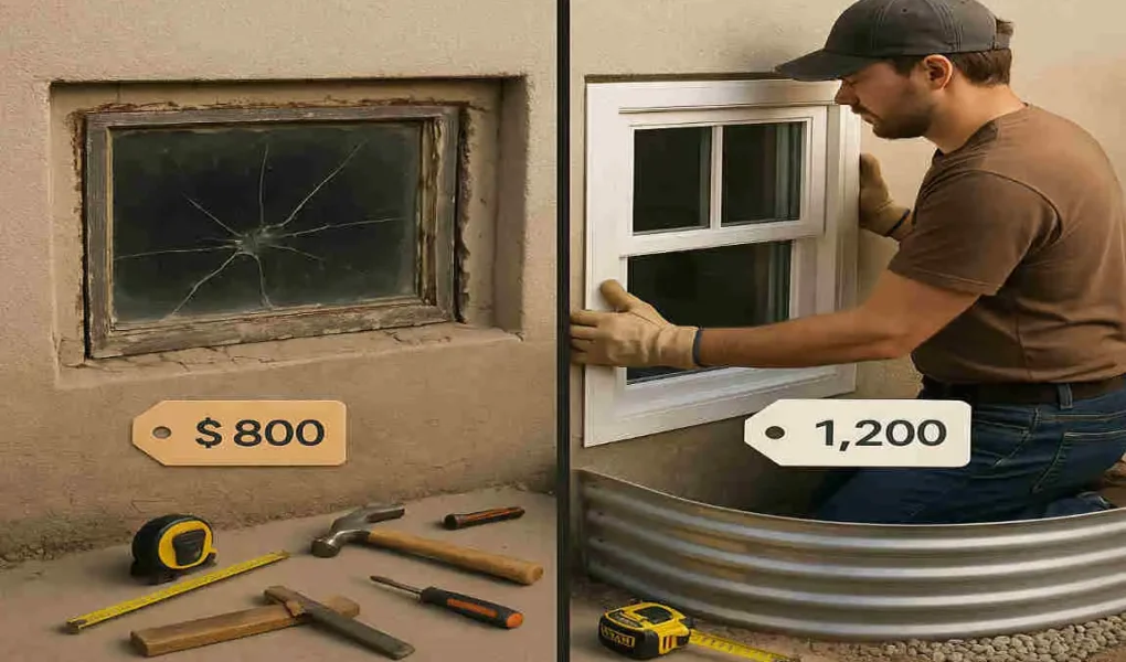 How Much Does It Cost to Replace a Basement Window? Complete Home Repair Guide for 2025