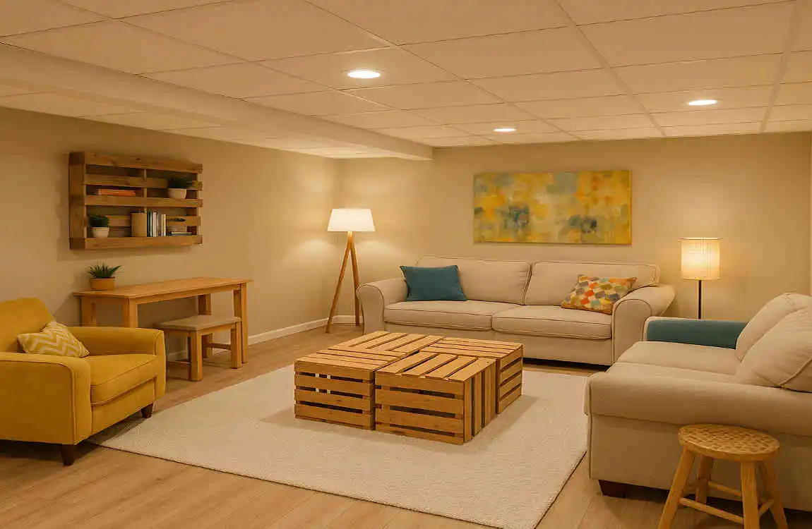 Smart Basement Furniture Ideas on a Budget for Every Home