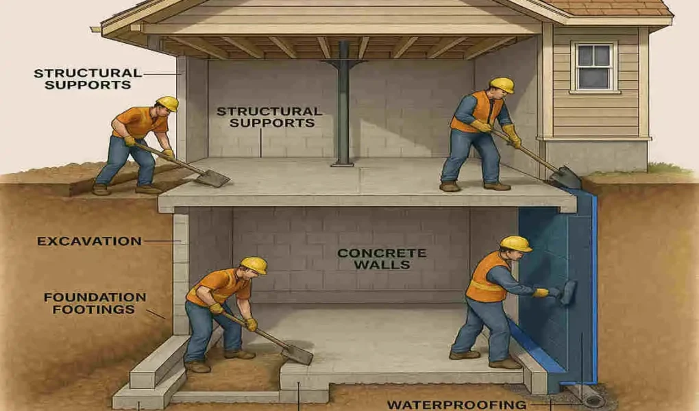 Building a Strong Foundation: How Is a Basement Constructed for Your Dream House?