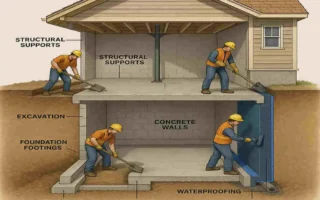 Building a Strong Foundation: How Is a Basement Constructed for Your Dream House?