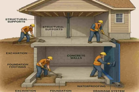 Building a Strong Foundation: How Is a Basement Constructed for Your Dream House?