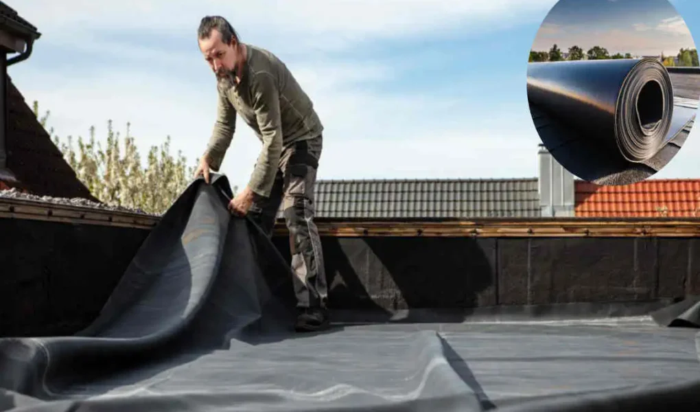 how to install epdm rubber roofing