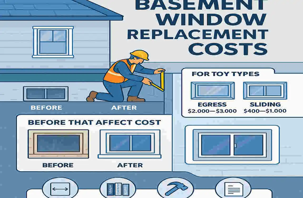 How Much Does It Cost to Replace a Basement Window? Complete Home Repair Guide for 2025