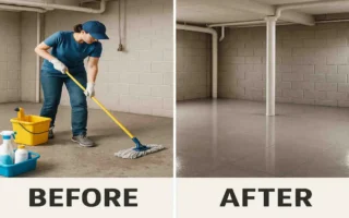 How to Clean Basement Floors Effectively: Essential Tips for a Spotless and Healthy Home Basement