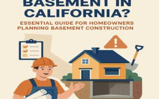 Can I Build a Basement in California? Essential Guide for Homeowners Planning Basement Construction