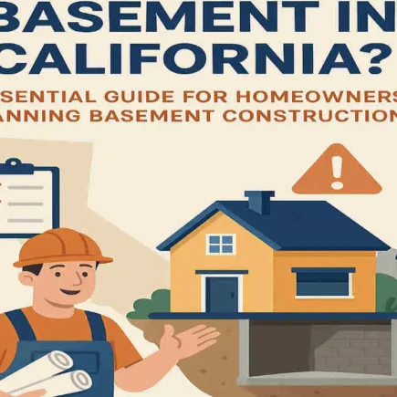 Can I Build a Basement in California? Essential Guide for Homeowners Planning Basement Construction