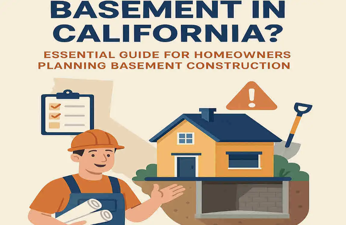 Can I Build a Basement in California? Essential Guide for Homeowners ...