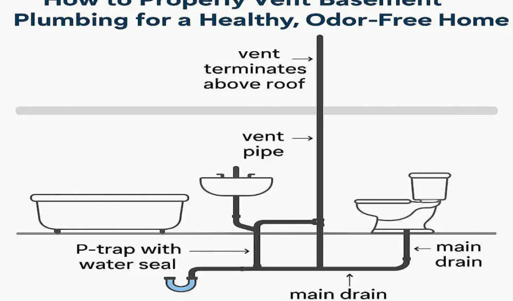 How to Properly Vent Basement Plumbing for a Healthy, Odor-Free Home