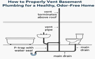 How to Properly Vent Basement Plumbing for a Healthy, Odor-Free Home