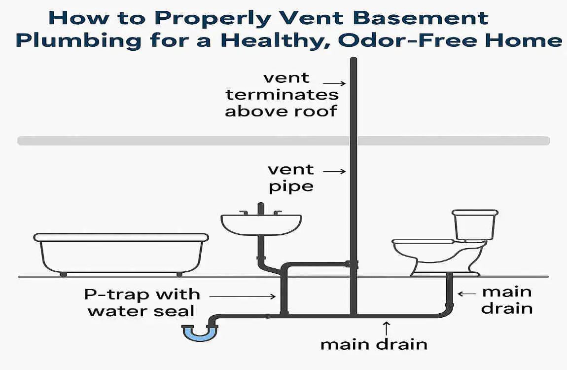 Vents In Basements How to Properly Vent Basement Plumbing for a Healthy, Odor-Free Home