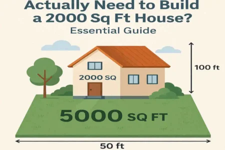 How Much Land Do You Actually Need to Build a 2000 Sq Ft House? Essential Guide